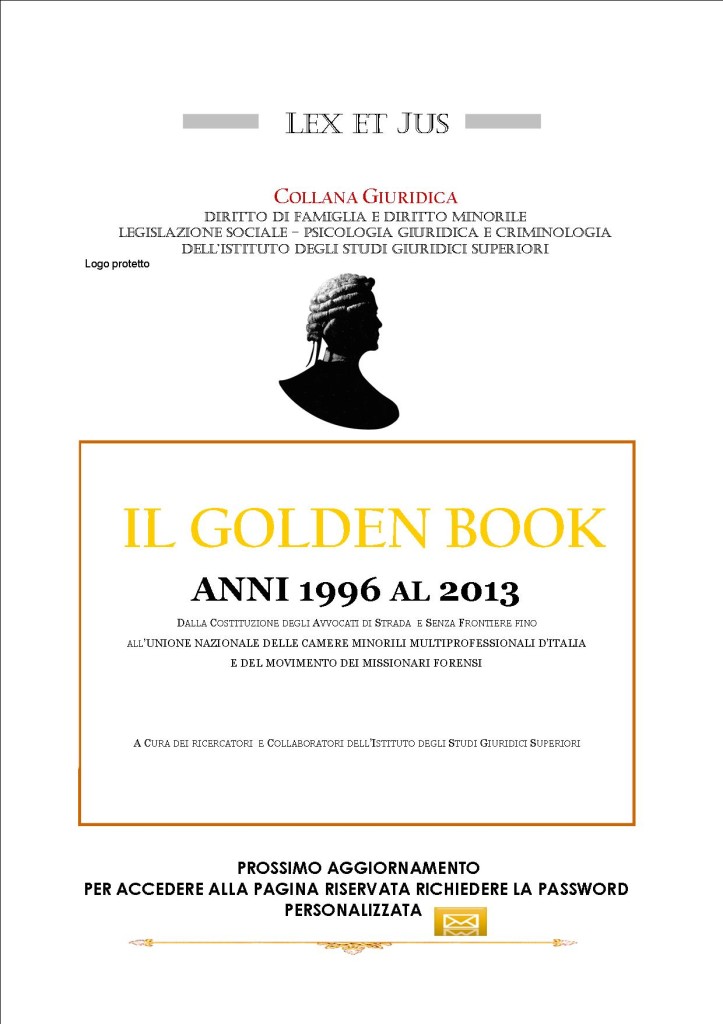 IL GOLDEN BOOK - Collana Lex et Jus